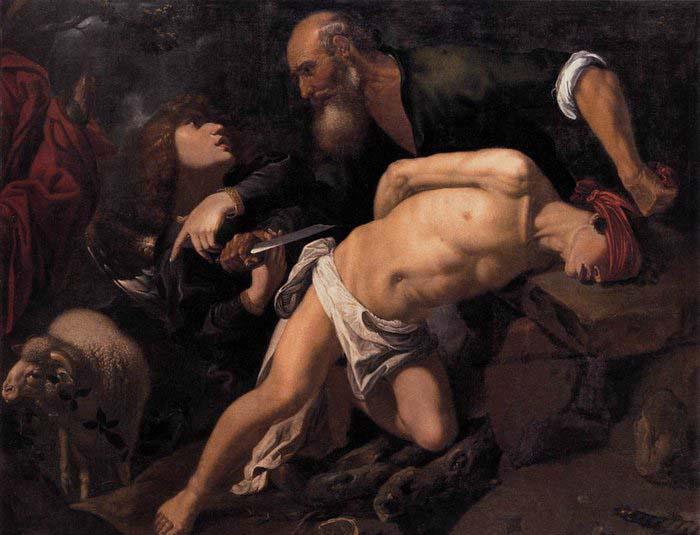 ORRENTE, Pedro The Sacrifice of Isaac oil painting image